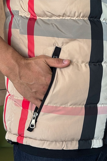 Мужской двусторонний жилет Burberry Check   