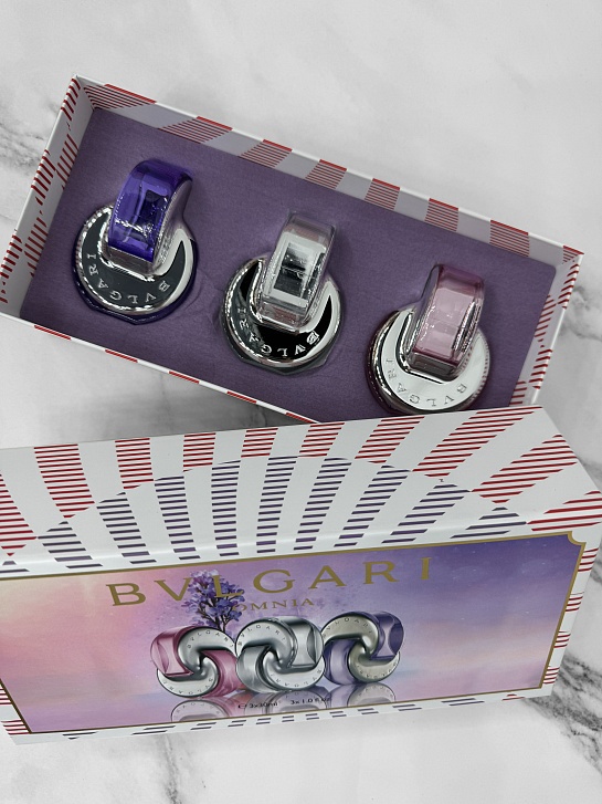 Набор парфюмерной воды Bvlgari Omnia (3x30 мл)