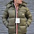 Мужская куртка Moncler зелёного цвета
