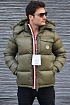 Мужская куртка Moncler зелёного цвета