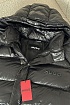 Чёрная глянцевая куртка Hugo Boss