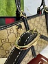 Кожаная сумка Gucci GG Emblem premium 30x19x11 см