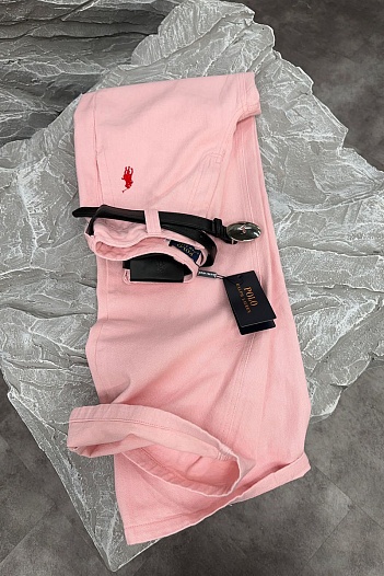 Женские розовые джинсы Polo Ralph Lauren   