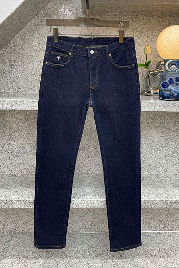 Мужские тёмно-синие джинсы Prada   