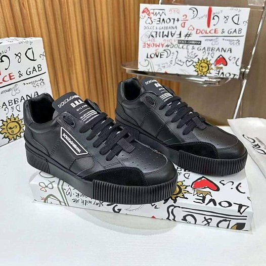 Комбинированные кроссовки Dolce & Gabbana Miami - Black   