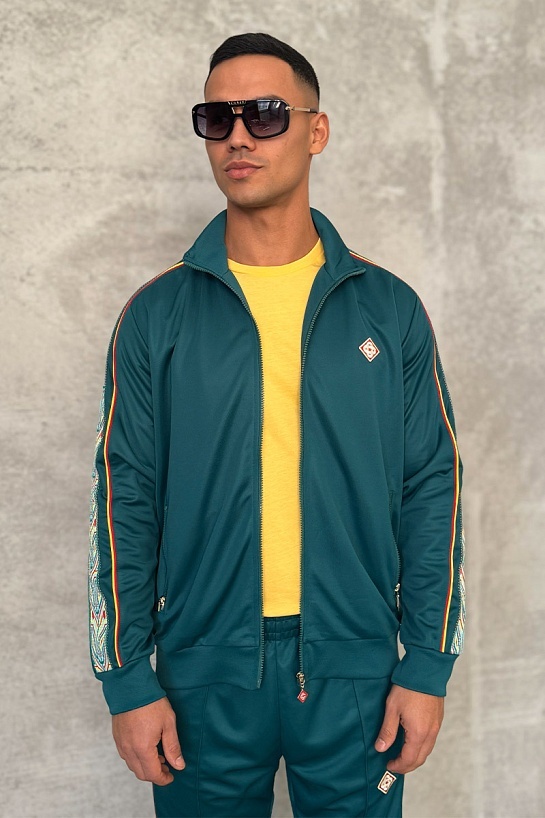 Зелёная кофта Casablanca Laurel Track