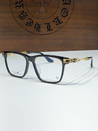 Очки Chrome Hearts с прозрачными линзами   