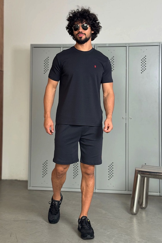 Мужской тёмно-синий костюм Polo Ralph Lauren