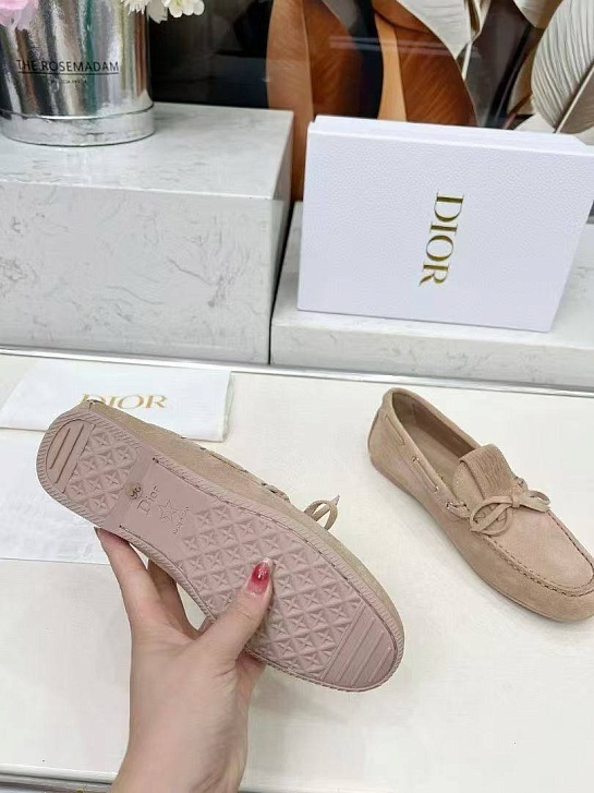 Женские лоферы Dior Miss - Beige