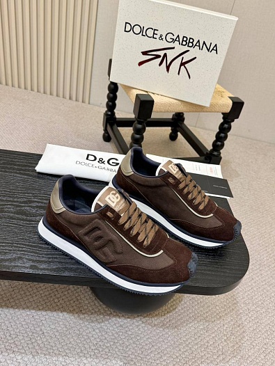 Мужские кроссовки Dolce & Gabbana Cushion - Brown   