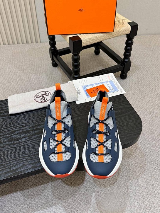 Мужские кроссовки Hermes Katana - Navy / Grey