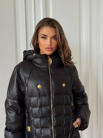 Женский пуховик Schiaparelli Premium - Black   