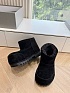 Женские ботинки Balenciaga Alaska Fur Bootie Premium - Black