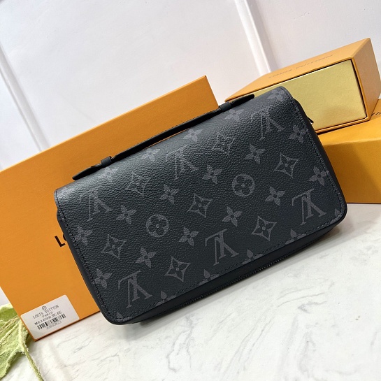 Кожаное портмоне Louis Vuitton Zippy XL premium 22x12x5 см