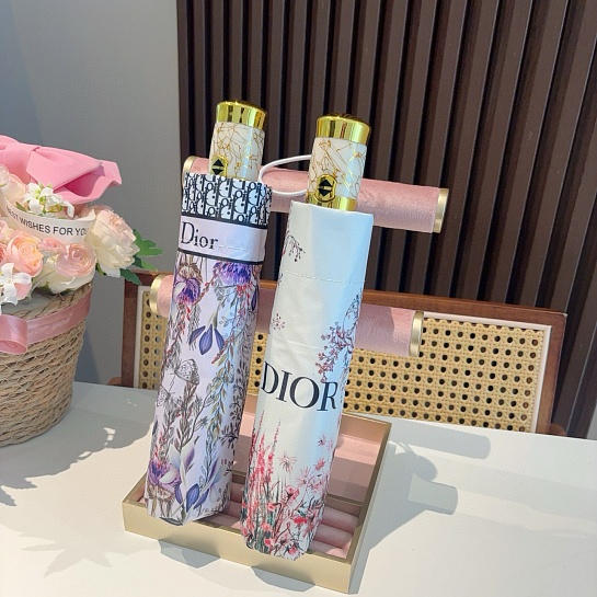 Складной зонт Dior Floral premium