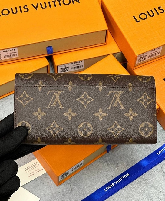 Кожаный кошелек Louis Vuitton Sarah Premium 19x10.5x2.5 см
