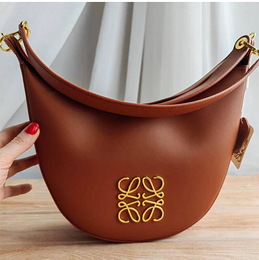 Кожаная сумка Loewe Luna 28x28 см (2 расцветки)   