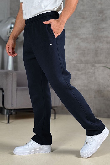 Утеплённые штаны на флисе Paul & Shark - Navy   