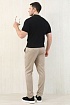 Мужское чёрное поло Brunello Cucinelli Premium