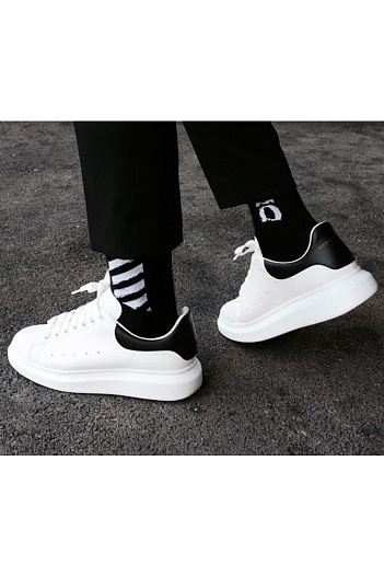 Кроссовки Alexander McQueen - White / Black   
