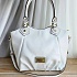Женская сумка Marc Jacobs The Fran 43x28 см - White