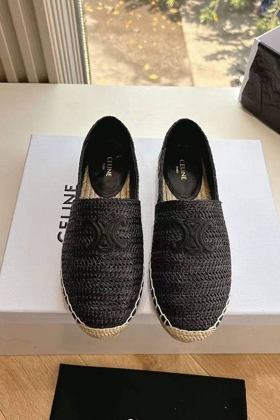 Женские эспадрильи Celine Premium - Black