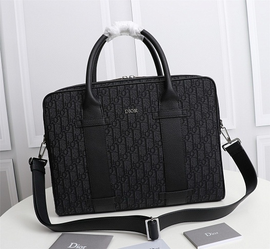 Портфель Dior Oblique Premium 38x28x7 см   