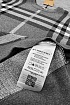 Мужская серая кофта Burberry check pattern