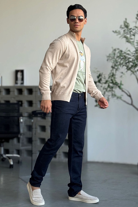 Мужская кофта Polo Ralph Lauren pony-embroidered - Beige