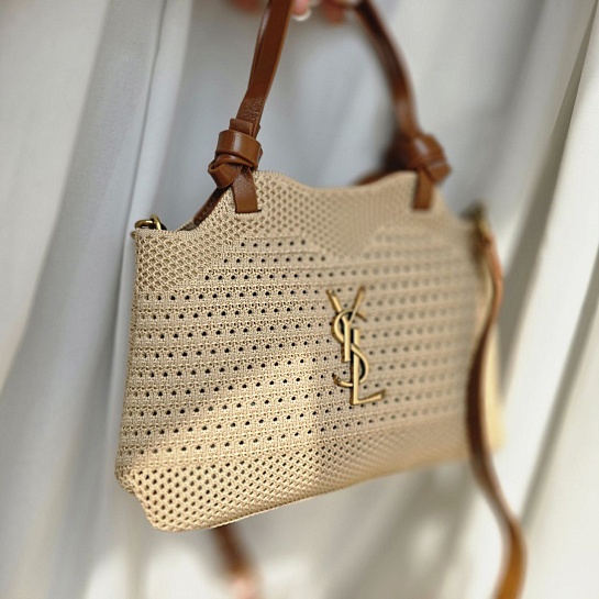 Плетёная сумка Yves Saint Laurent 21x15 см