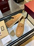 Женские замшевые лоферы Gucci GG Horsebit premium