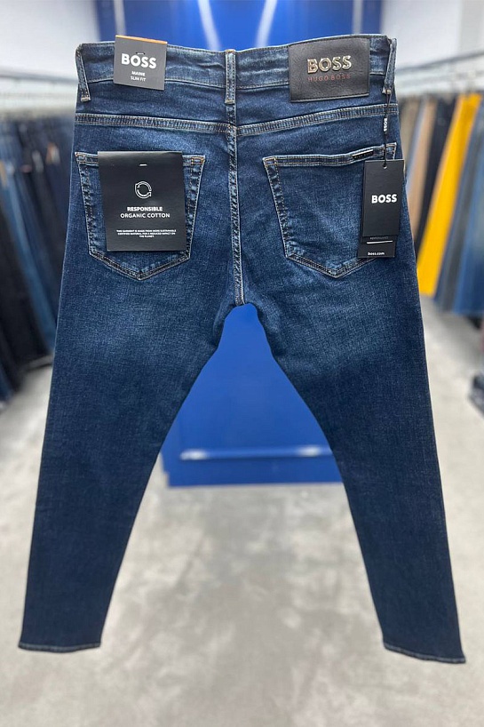 Мужские синие джинсы Hugo Boss