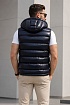 Мужской жилет Moncler logo-patch - Navy