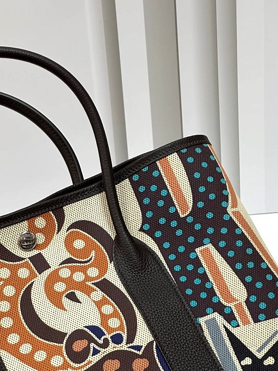 Женская сумка Hermes Garden Party Premium 36x26x17 см