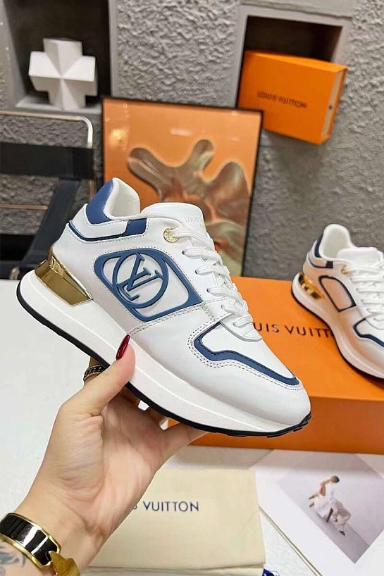 Женские кожаные кроссовки Louis Vuitton Neo Run Away