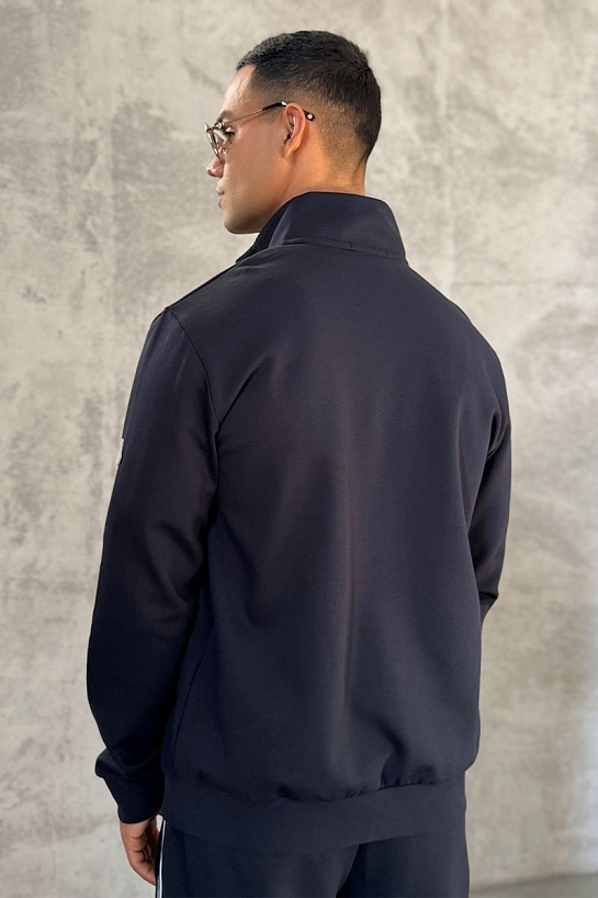 Мужской спортивный костюм Moncler striped - Navy