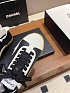 Женские кожаные кроссовки Chanel premium