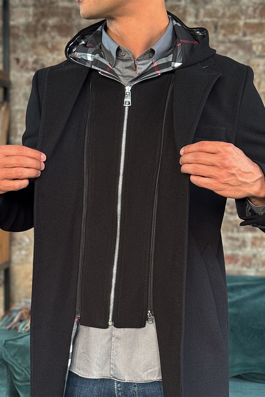 Мужское пальто Burberry London England - Black