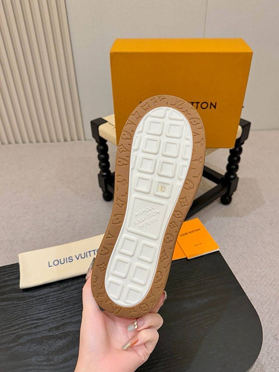 Мужские кроссовки Louis Vuitton Tilted - Navy Blue