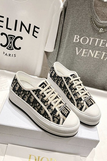 Женские кроссовки Dior Walk'n'Dior Oblique motif   