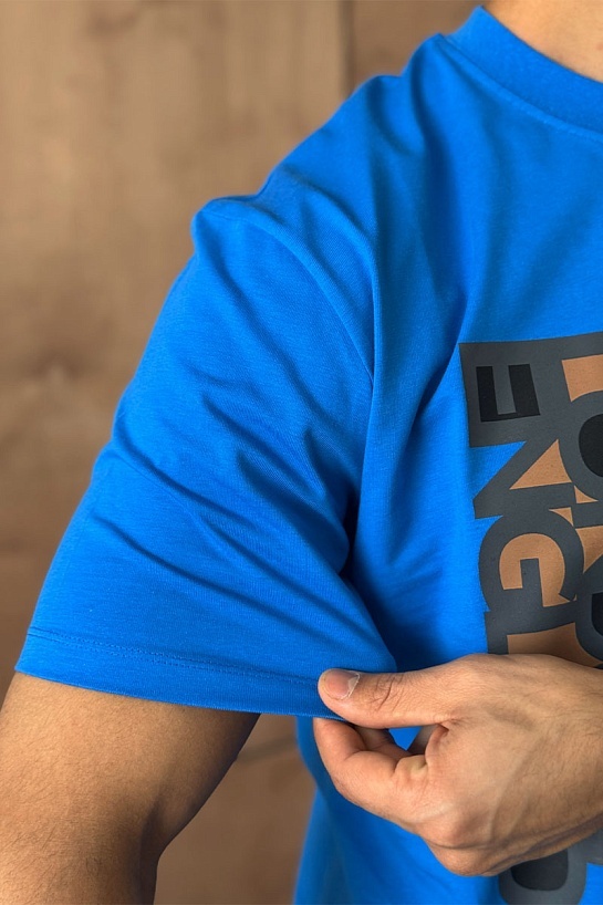 Синяя футболка Burberry London England