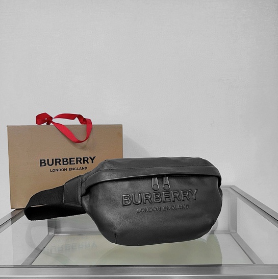 Кожаная сумка на пояс Burberry Premium 31x16x7.5 см
