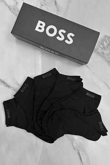 Комплект чёрных носков Hugo Boss   