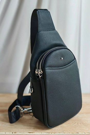 Кожаная сумка Montblanc Sling 27x15 см   