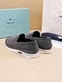 Мужские замшевые слипоны Prada Saint Tropez - Grey