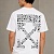 Белая оверсайз футболка Off-White "Cabin Baggage"