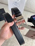 Двусторонний кожаный ремень Prada premium