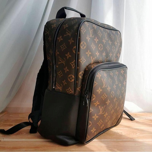 Брендовый кожаный рюкзак Louis Vuitton Dean 40x32 см   