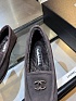 Женские замшевые лоферы Chanel premium