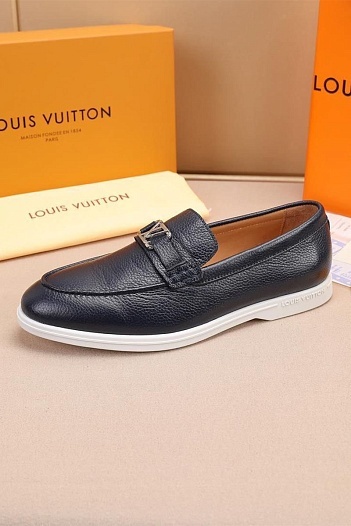 Мужские кожаные лоферы Louis Vuitton Estate   